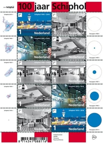 Poster of 100 jaar Schiphol: Luchtzaken onder de zeespiegel