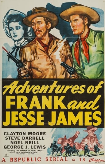 Poster of Adventures of Frank and Jesse James