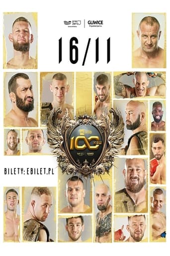 Poster of KSW 100: Khalidov vs. Bartosinski