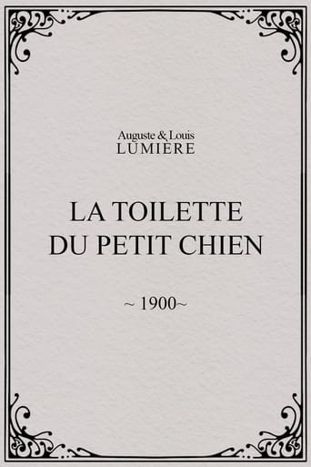 Poster of La toilette du petit chien