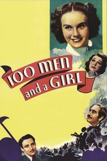 Poster of One Hundred Men and a Girl