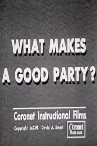 Poster of What Makes a Good Party?