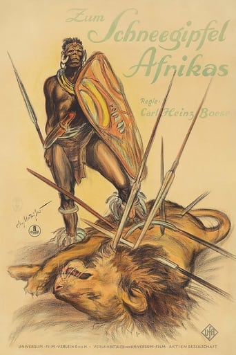 Poster of Zum Schneegipfel Afrikas