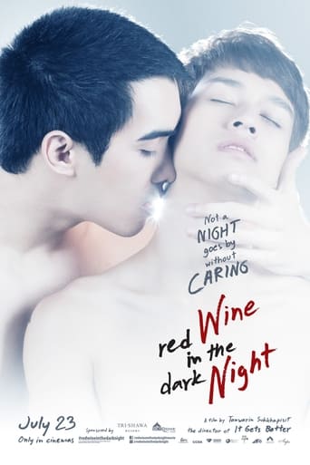 Poster of Red Wine in the Dark Night