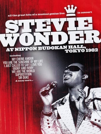 Poster of Stevie Wonder - At The Nippon Budoken Hall Tokyo 1982