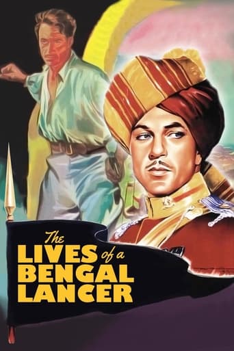 Poster of The Lives of a Bengal Lancer