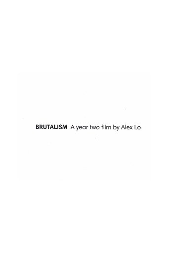 Poster of BRUTALISM