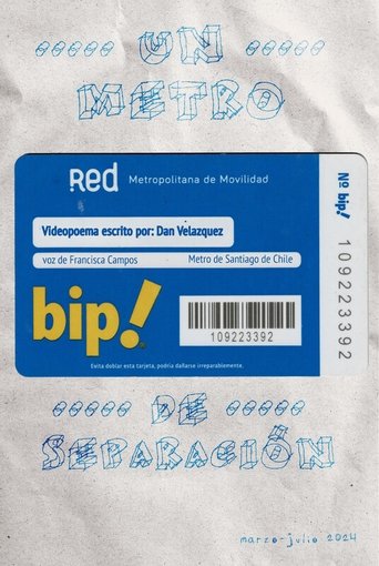 Poster of Un metro de separación