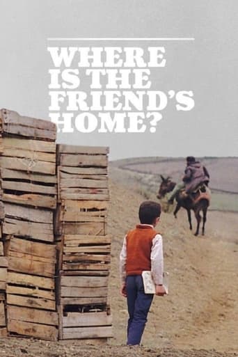 Poster of Where Is The Friend's House?