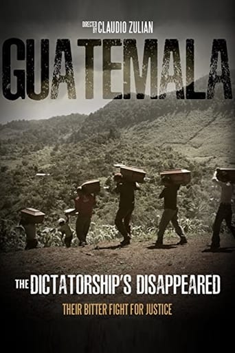 Poster of Guatemala, the dictatorship's disappeared