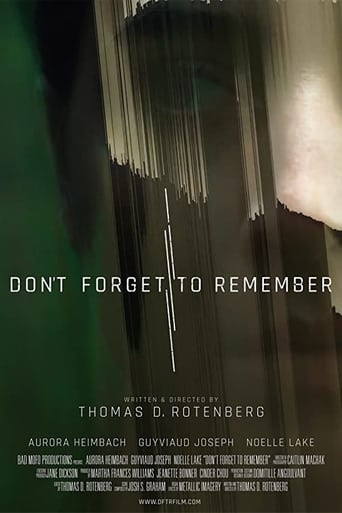 Poster of Don't Forget to Remember