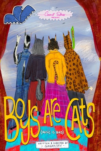 Poster of Boys Are Cats (music is bad)