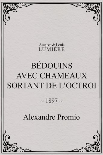 Poster of Bédouins avec chameaux sortant de l’octroi