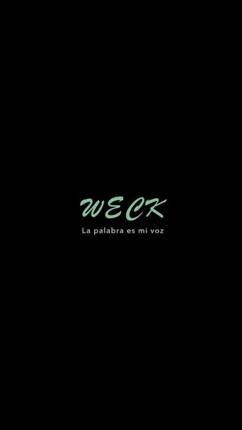 Poster of Weck: la palabra es mi voz