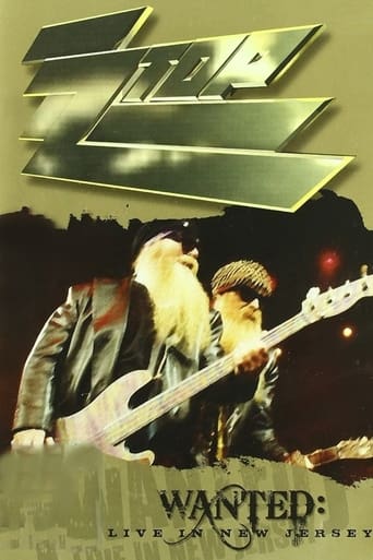 Poster of ZZ Top - Wanted - Live In New Jersey