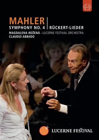 Poster of Lucerne Festival 2009 - Abbado conducts Mahler No. 4 Rückert Lieder