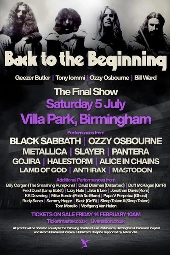 Back to the Beginning Poster of Back to the Beginning
