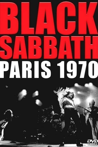 Poster of Black Sabbath - Paris 1970