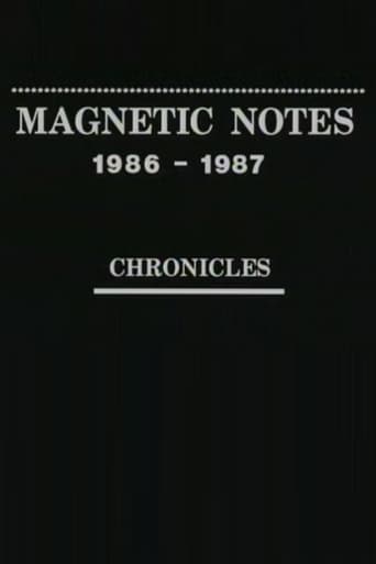 Poster of Magnetic Notes, 1986-1987