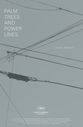 Poster of Palm Trees and Power Lines