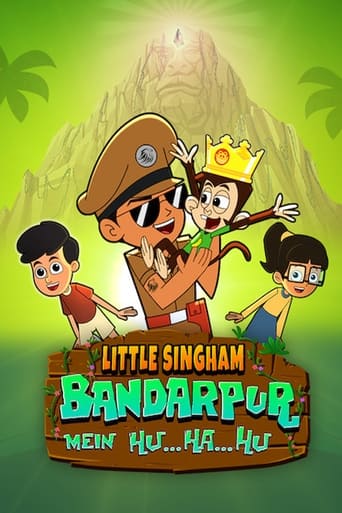 Poster of Little Singham Bandarpur Mein Hu Ha Hu