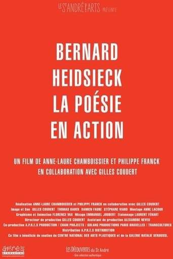 Poster of Bernard Heidsieck, la poésie en action
