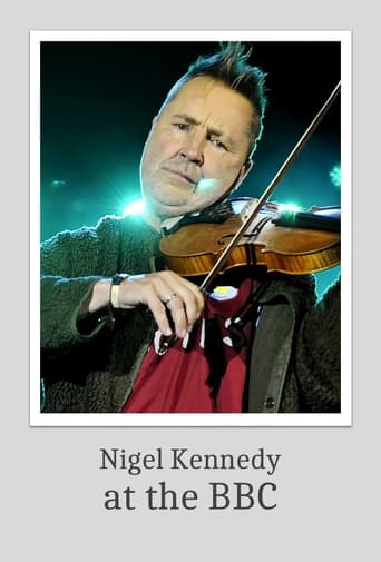 Poster of Nigel Kennedy at the BBC