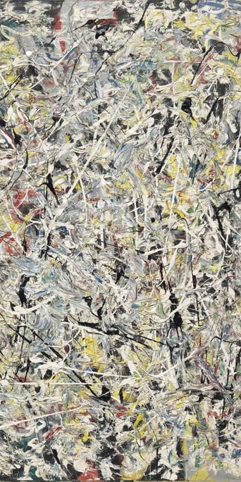 Poster of Details of Pollock's White Light