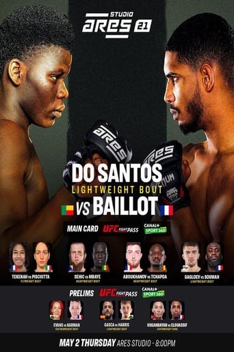 Poster of ARES 21: Do Santos vs. Baillot