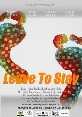 Poster of Leave To Stay