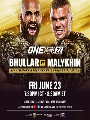 Poster of ONE Friday Fights 22: Bhullar vs. Malykhin