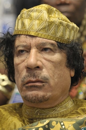 Portrait of Muammar Gaddafi