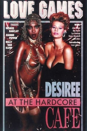 Poster of Desiree at the Hardcore Cafe