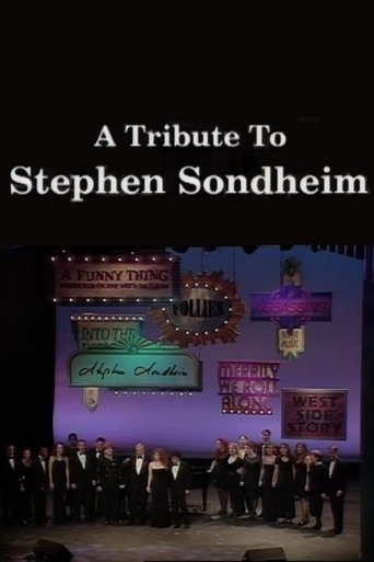 Poster of A Tribute to Stephen Sondheim