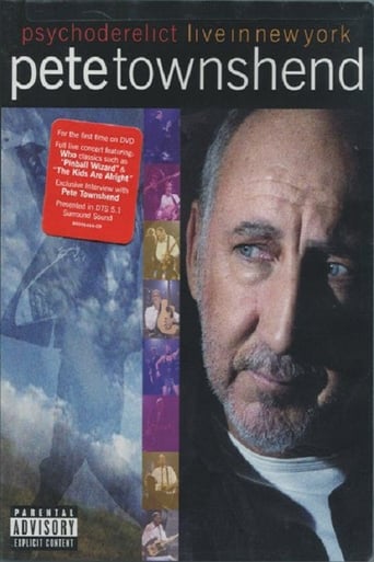 Poster of Pete Townshend Live in New York Featuring Psychoderelict