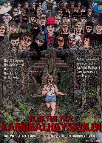 Poster of Escape from the cannibal school