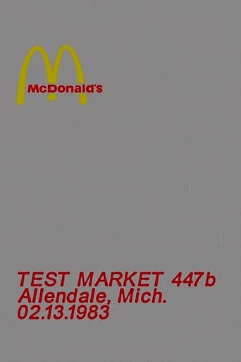 Poster of McDonald's Test Market 447b