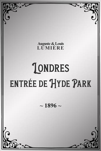 Poster of Londres : entrée de Hyde Park