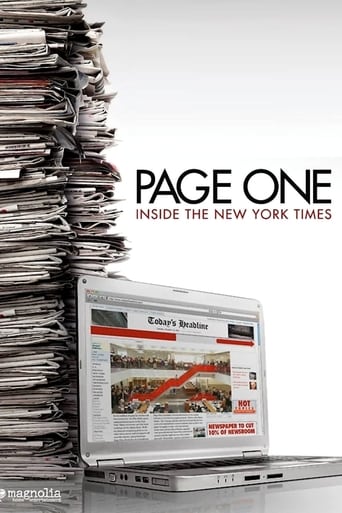 Poster of Page One: Inside the New York Times