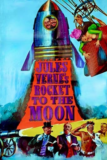 Poster of Jules Verne's Rocket to the Moon