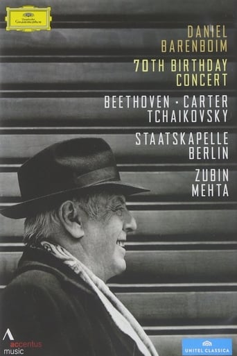 Poster of Daniel Barenboim 70th Birthday Concert