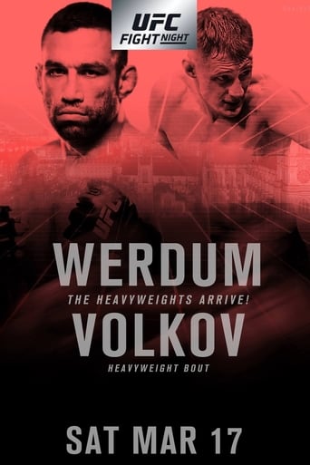 Poster of UFC Fight Night 127: Werdum vs. Volkov