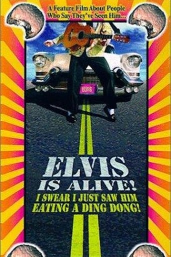 Poster of Elvis Is Alive! I Swear I Saw Him Eating Ding Dongs Outside the Piggly Wiggly's