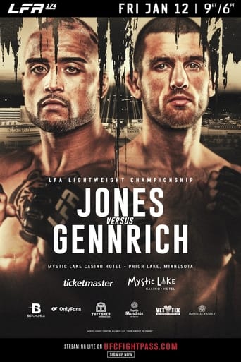 Poster of LFA 174: Jones vs. Gennrich