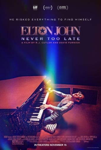 Poster of Elton John: Never Too Late