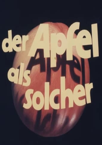 Poster of Der Apfel als solcher