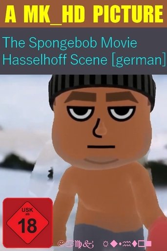 Poster of The Spongebob Movie Hasselhoff scene [german]