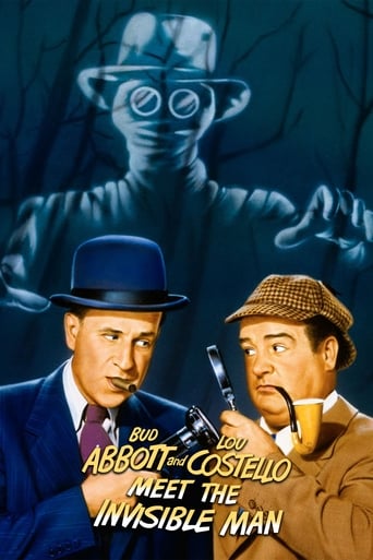 Poster of Bud Abbott and Lou Costello Meet the Invisible Man