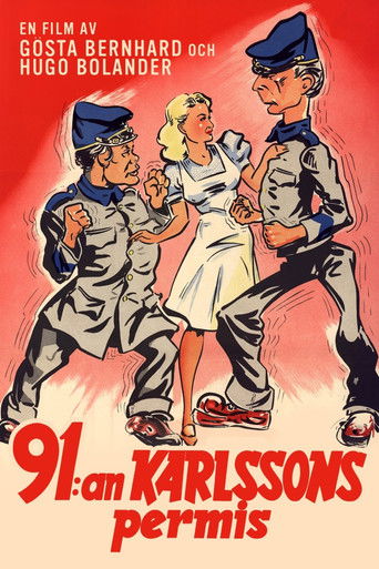 91:an Karlssons permis Poster of 91:an Karlssons permis