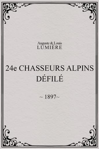 Poster of 24ème chasseurs alpins : défilé